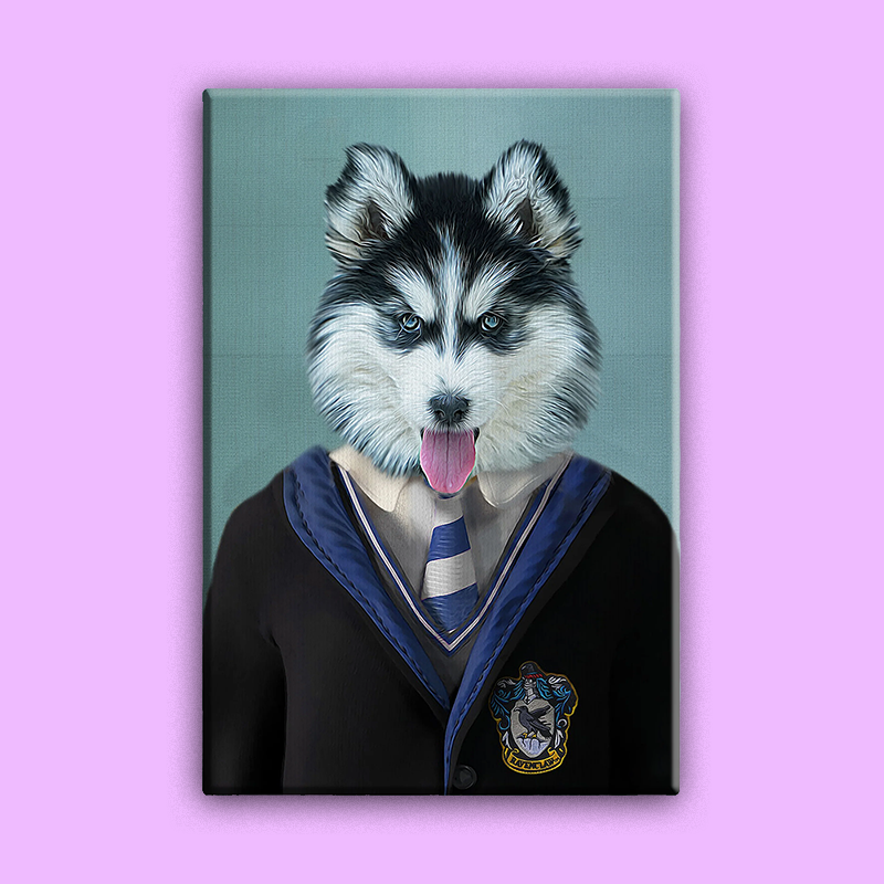 Harry Potter Raven Claw - Custom Pet Portrait